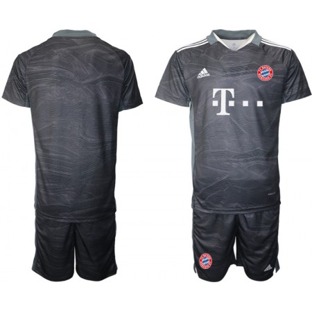 Billiga Fotbollströjor FC Bayern München Målvakt Barn Borta tröja 2021/22 Kortärmad